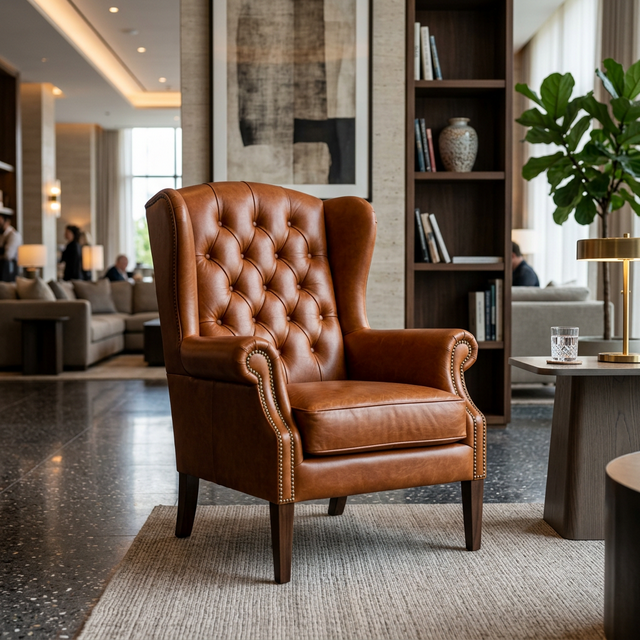 Wingback Armchair Berjer