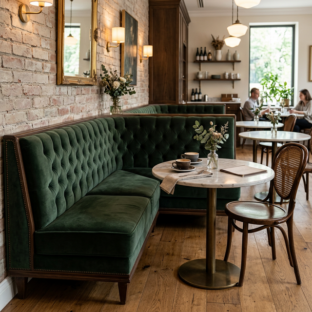 Tufted Banquette Sofa